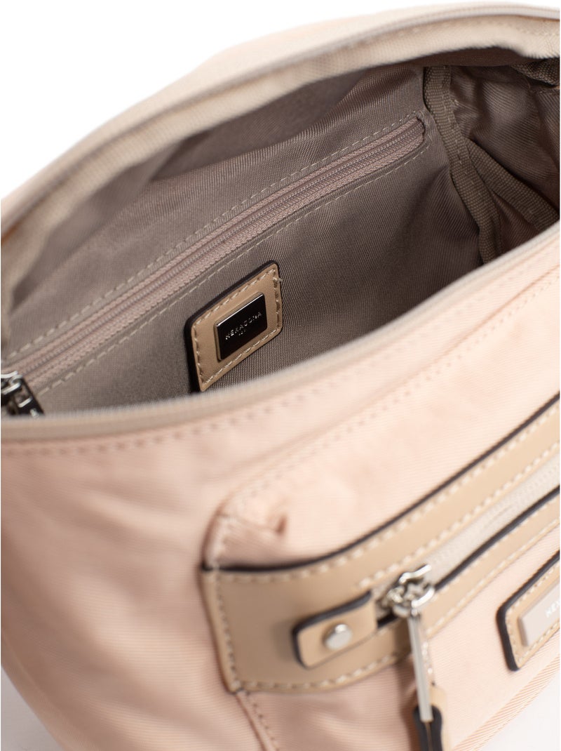 Borsa a tracolla yona hexagona Beige - Kiabi