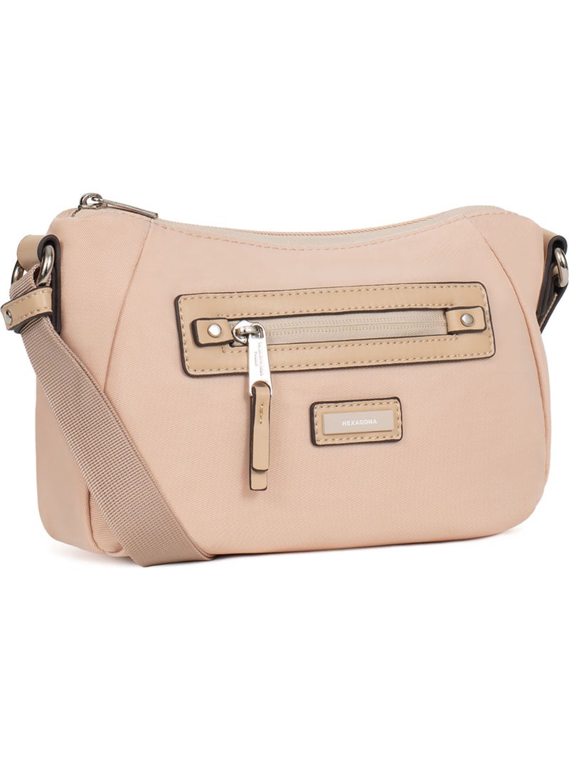 Borsa a tracolla yona hexagona Beige - Kiabi