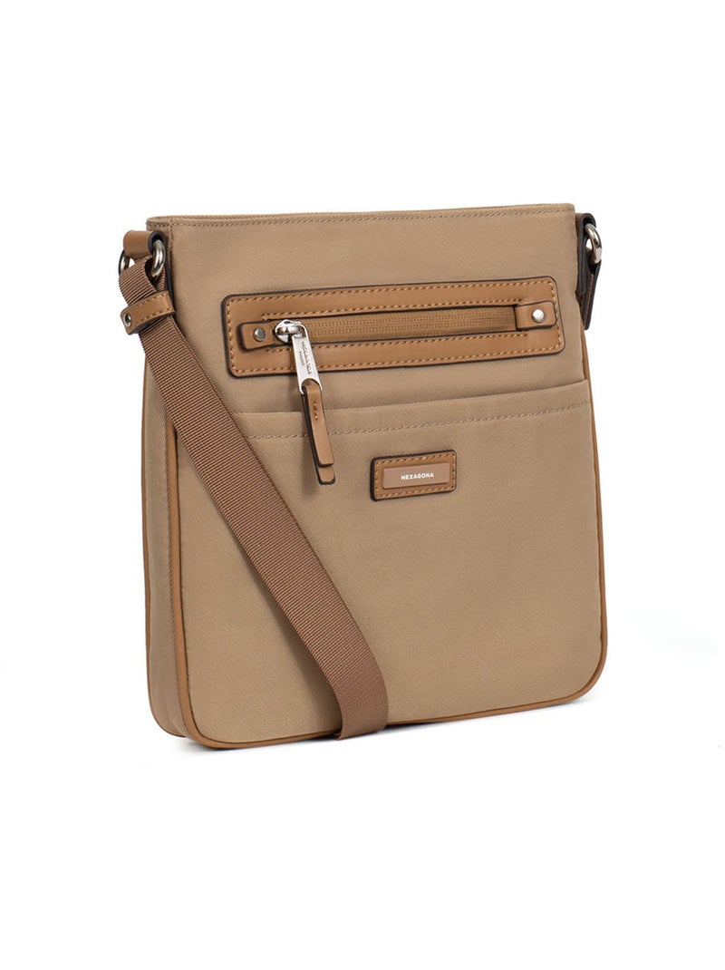 Borsa a tracolla yona hexagona Beige sabbia - Kiabi