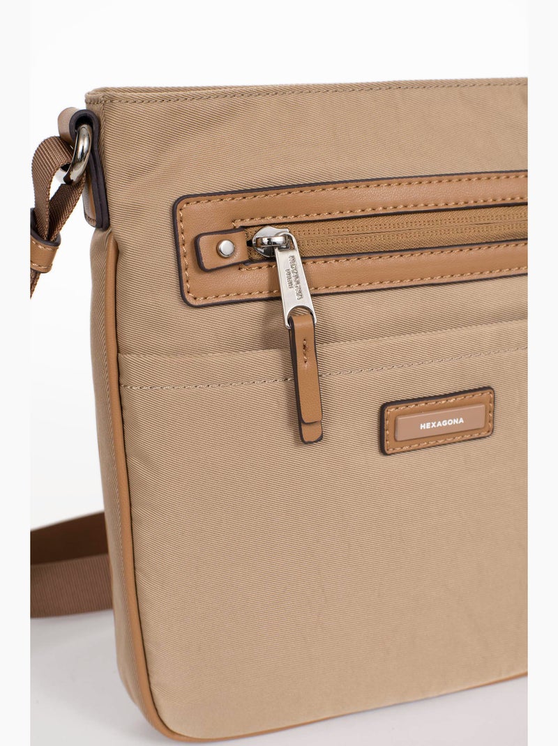 Borsa a tracolla yona hexagona Beige sabbia - Kiabi