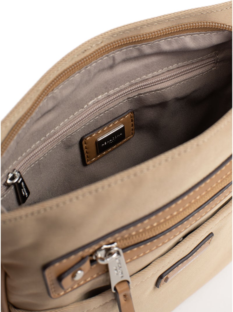 Borsa a tracolla yona hexagona Beige sabbia - Kiabi