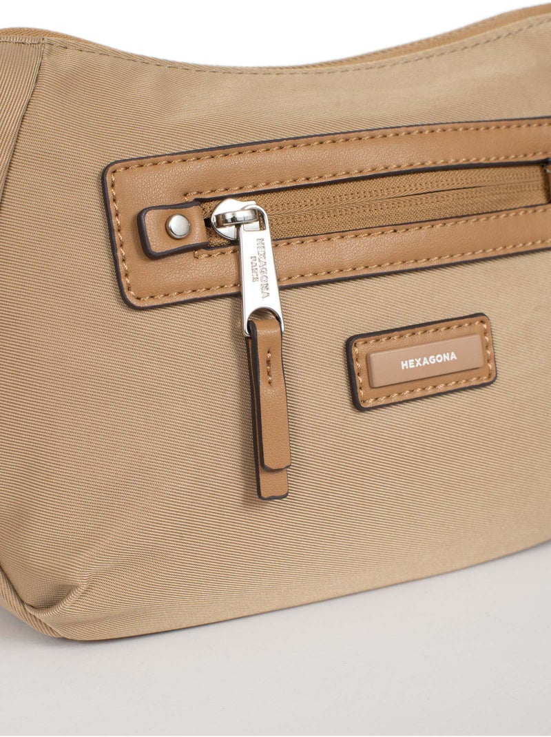 Borsa a tracolla yona hexagona Beige sabbia - Kiabi