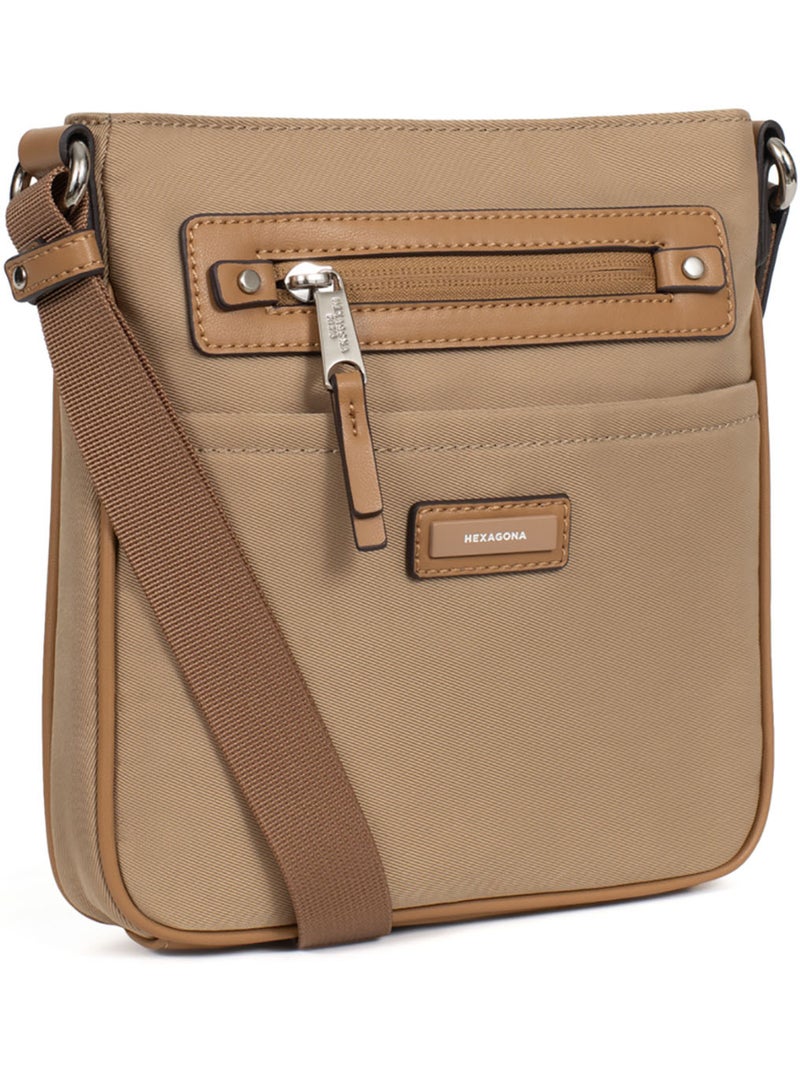 Borsa a tracolla yona hexagona Beige sabbia - Kiabi