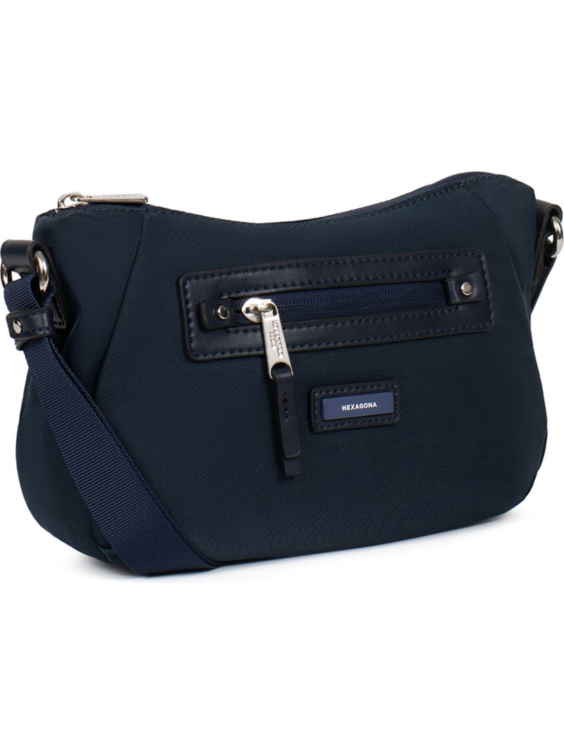 Borsa a tracolla yona hexagona Blu notte - Kiabi