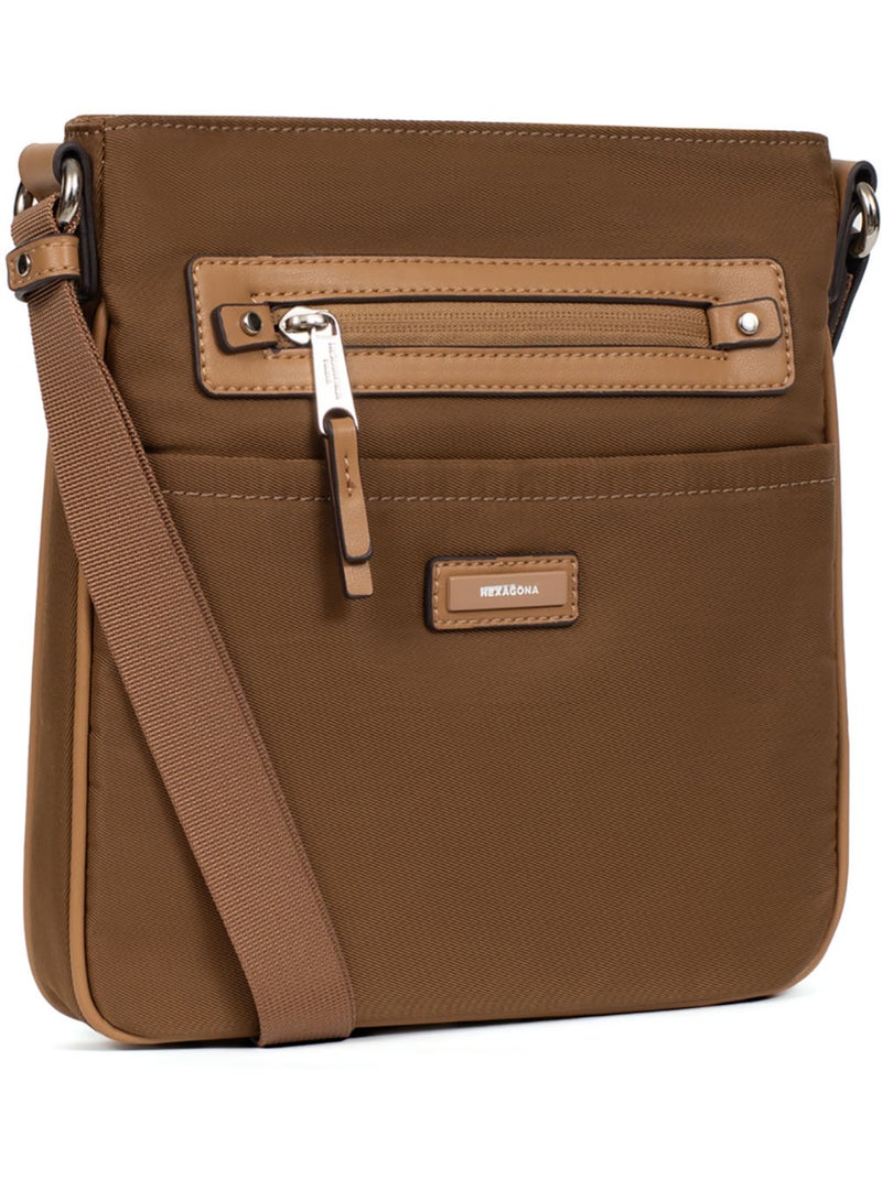 Borsa a tracolla yona hexagona Nero Dorato - Kiabi