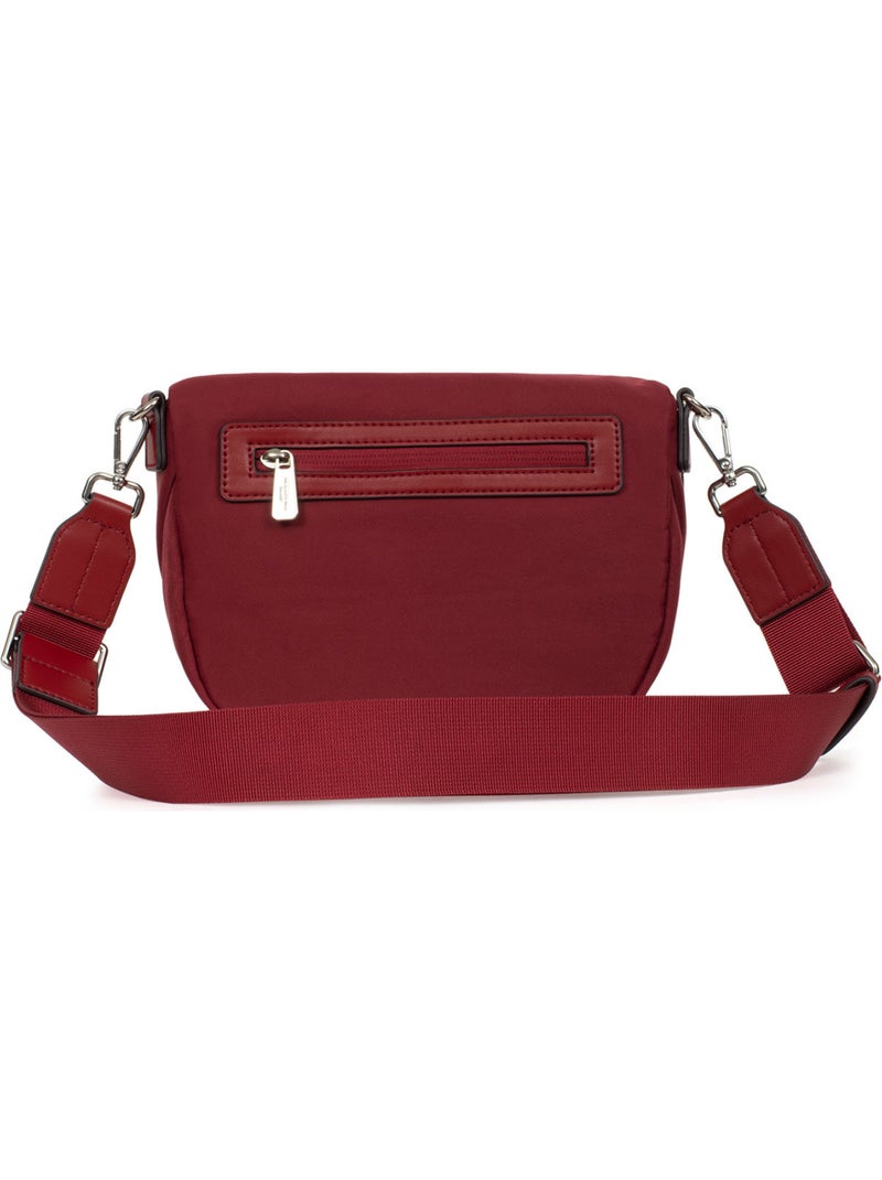 Borsa a tracolla yona hexagona Rosso carminio - Kiabi