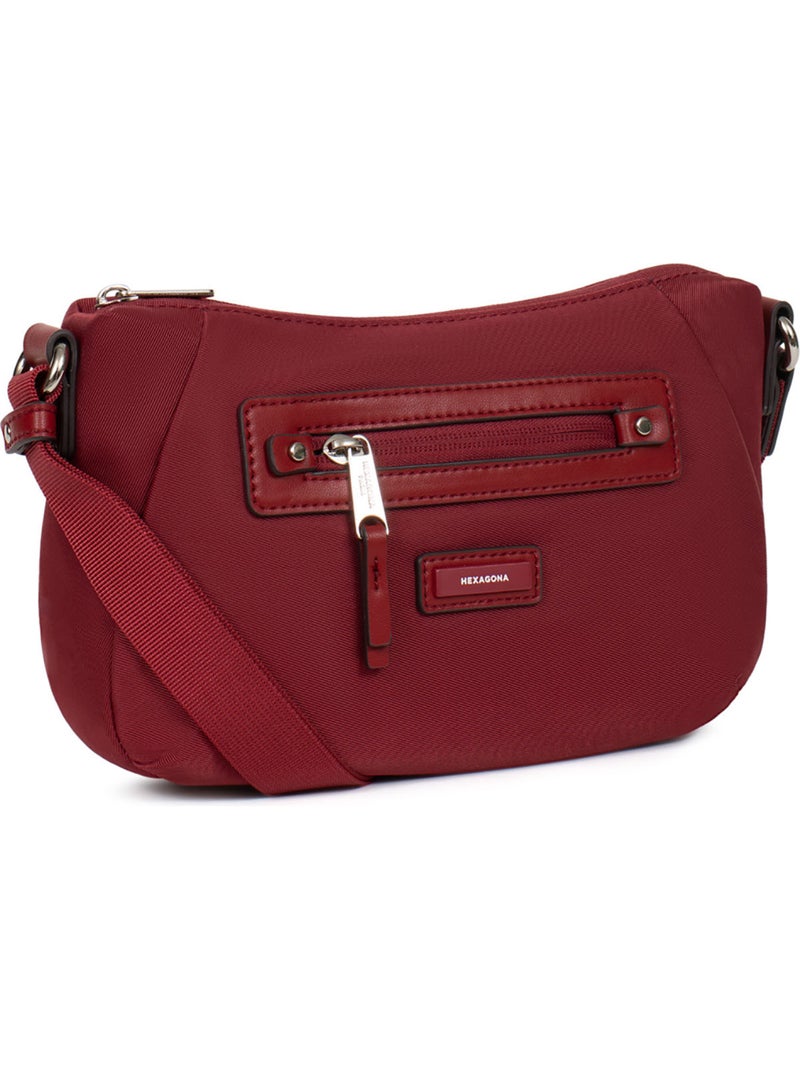 Borsa a tracolla yona hexagona Rosso carminio - Kiabi