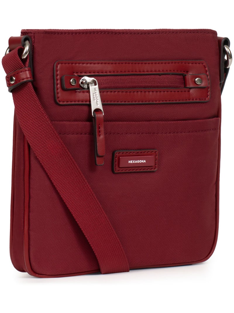Borsa a tracolla yona hexagona Rosso carminio - Kiabi