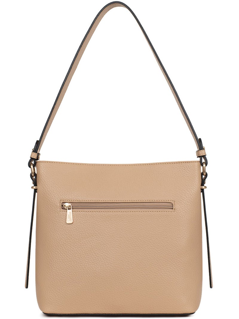 Borsa a tracolla zora hexagona Beige sabbia - Kiabi