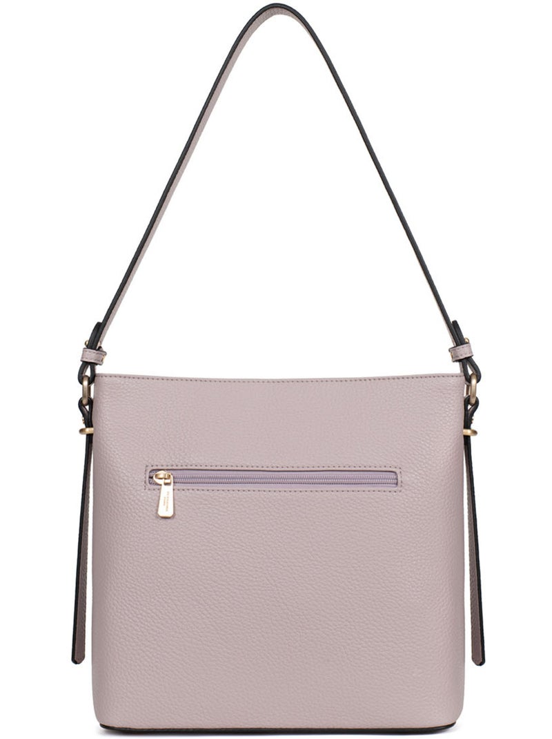 Borsa a tracolla zora hexagona Lilla chiaro - Kiabi