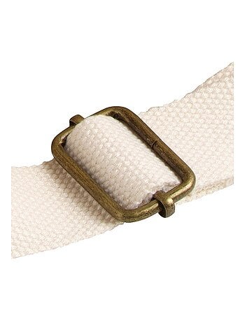 Borsa bowling in garza di cotone con stampa - SAUTHON