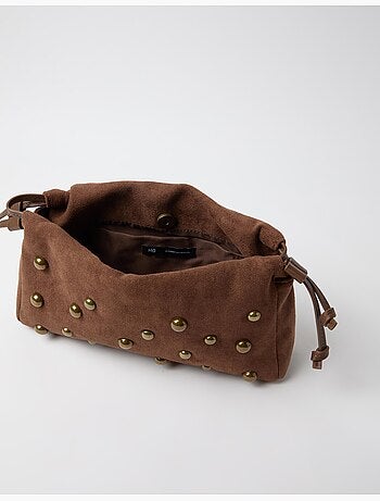 Borsa con borchie metalliche, mo fashion