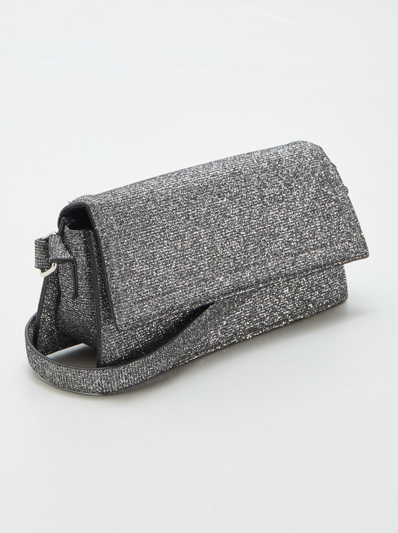Borsa con paillettes a tracolla GRIGIO - Kiabi