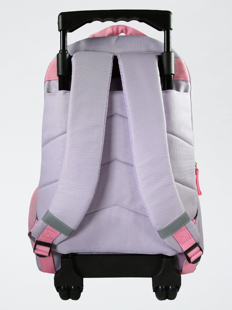 Borsa con rotelle olografica 'unicorno' Rosa - Kiabi