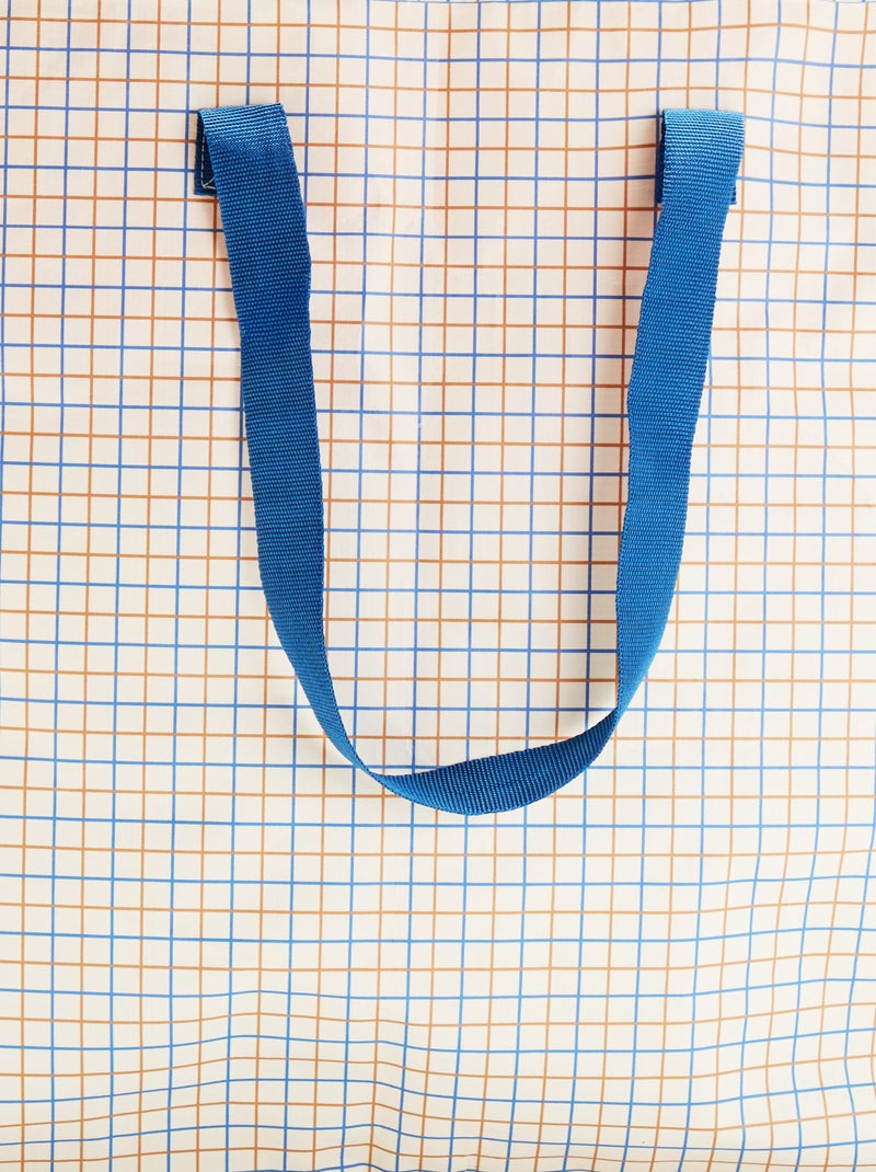 Borsa contenitore stampata Bianco - Kiabi