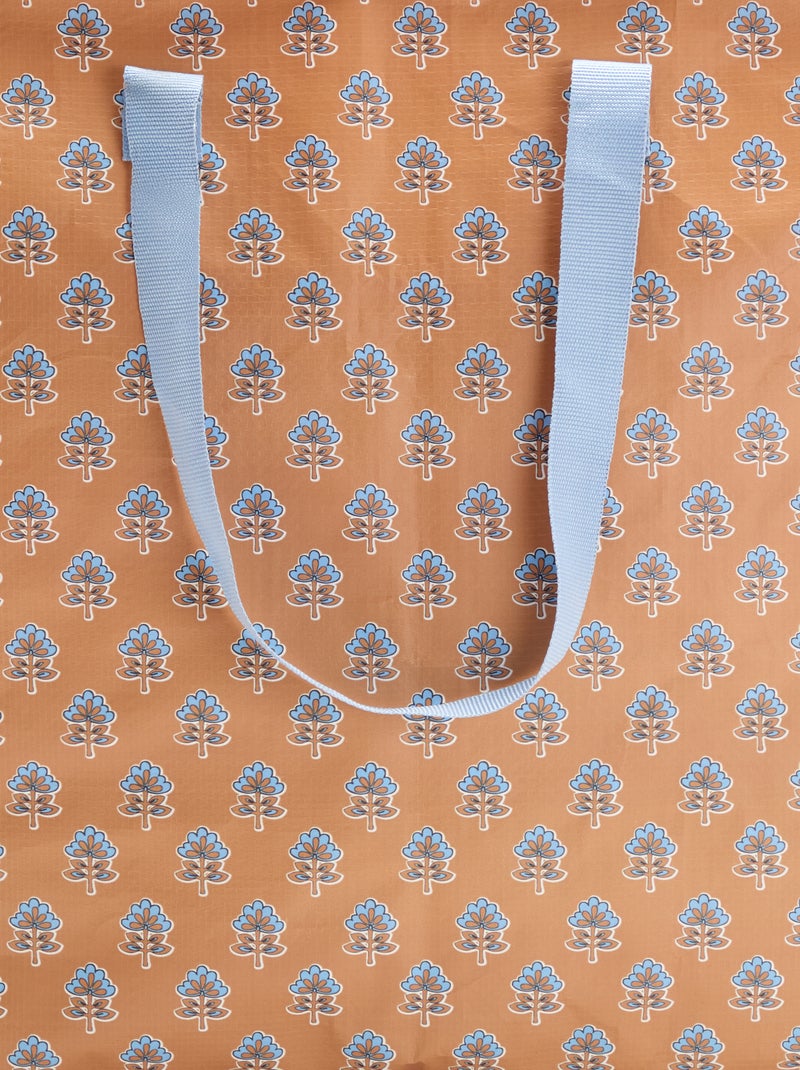 Borsa contenitore stampata Giallo - Kiabi
