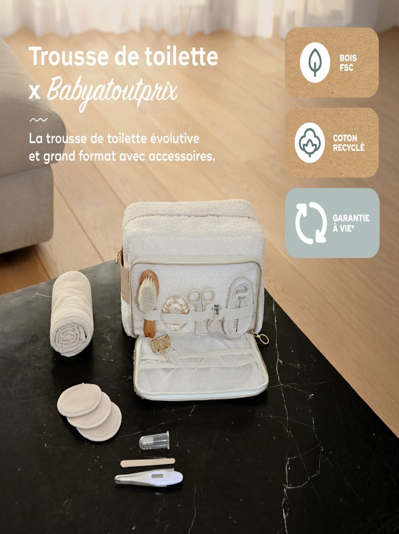 Borsa da bagno per neonati Curl White “Babymoov” Bianco - Kiabi