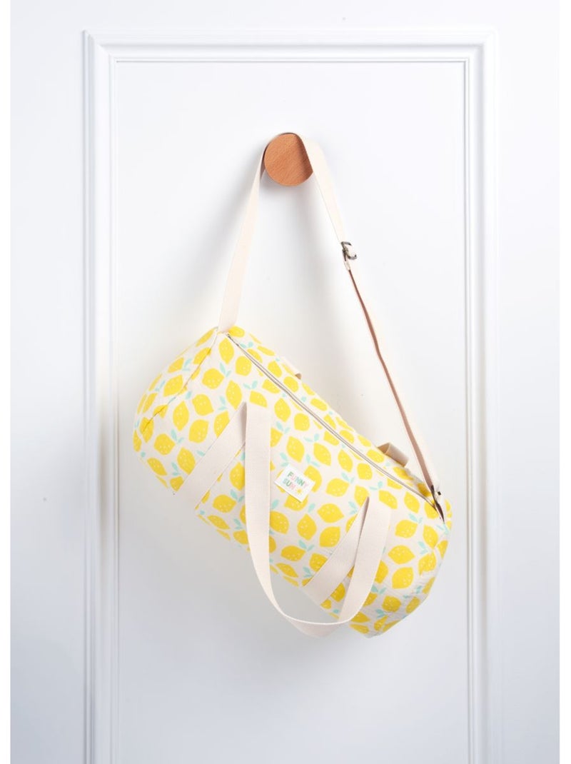 Borsa da bowling per bambini in cotone con stampa a - SAUTHON Giallo - Kiabi