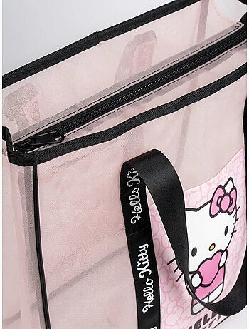 Borsa da mare bambina in poliestere Hello Kitty Sanrio