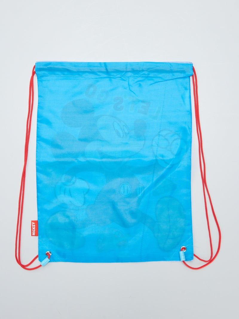 Borsa da piscina 'Topolino' blu - Kiabi