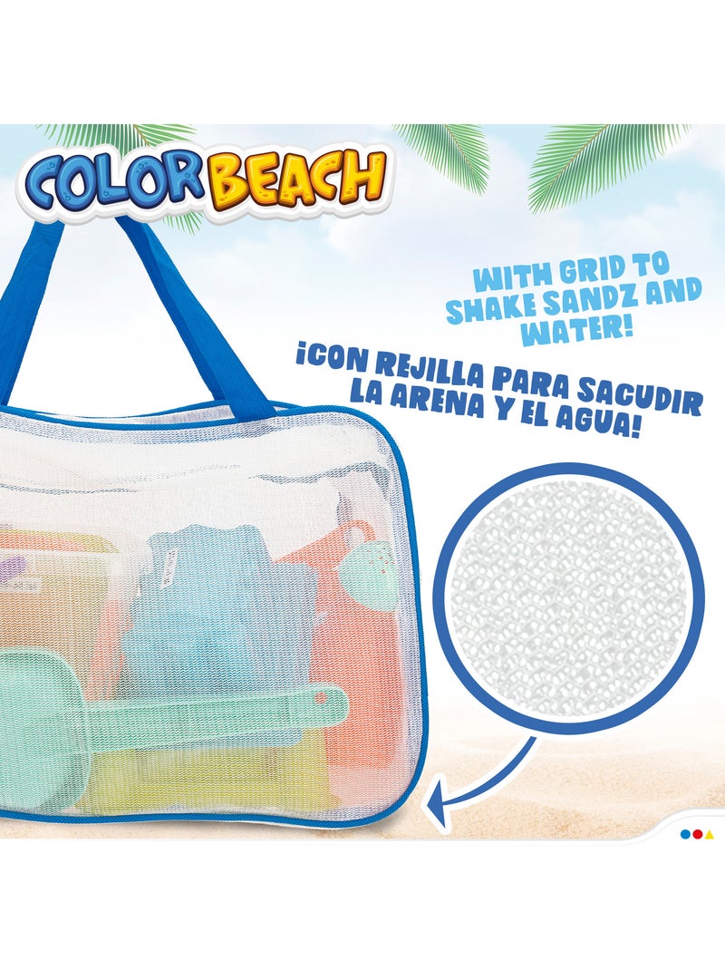 Borsa da spiaggia con secchiello e accessori color beach N/D - Kiabi