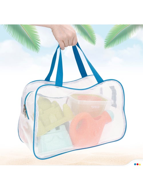 Borsa da spiaggia con secchiello e accessori color beach - Kiabi