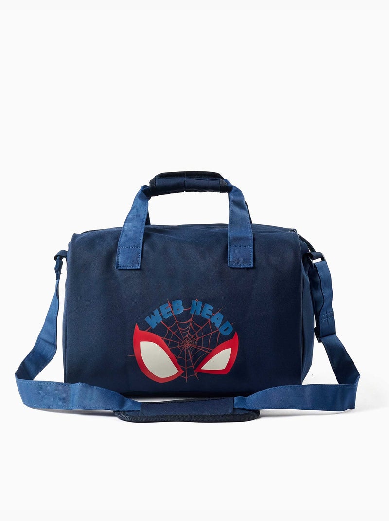Borsa da sport con stampa di Spider-Man Blu scuro - Kiabi
