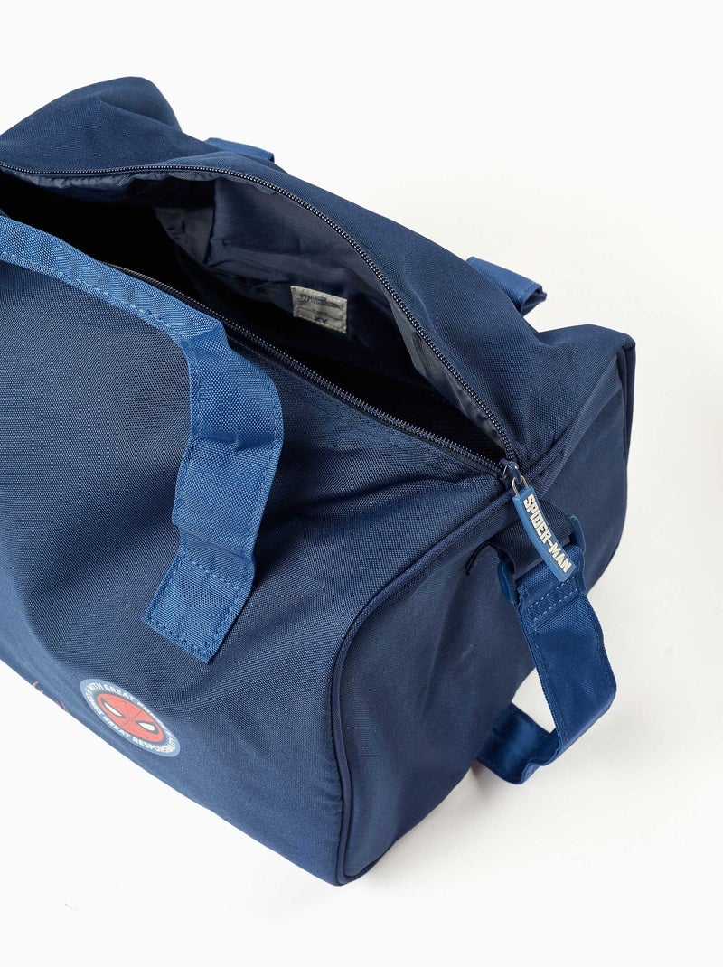 Borsa da sport con stampa di Spider-Man Blu scuro - Kiabi
