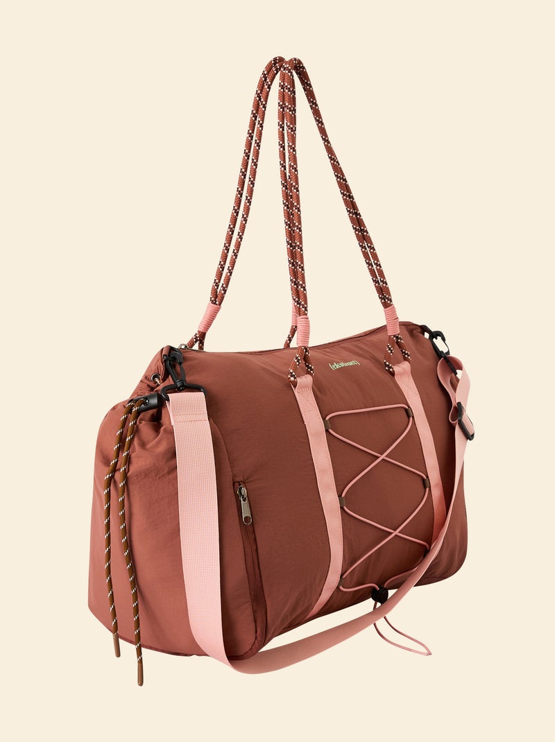 Borsa da sport (ekstract) con tasche esterne e scomparto scarpe Marrone - Kiabi