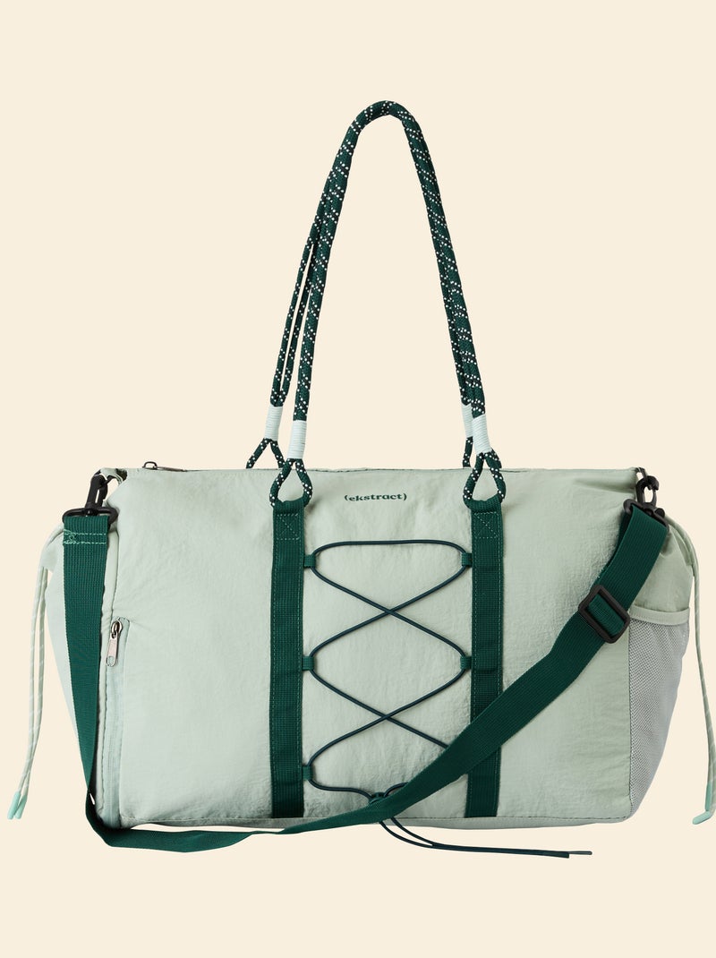 Borsa da sport (ekstract) con tasche esterne e scomparto scarpe Verde - Kiabi