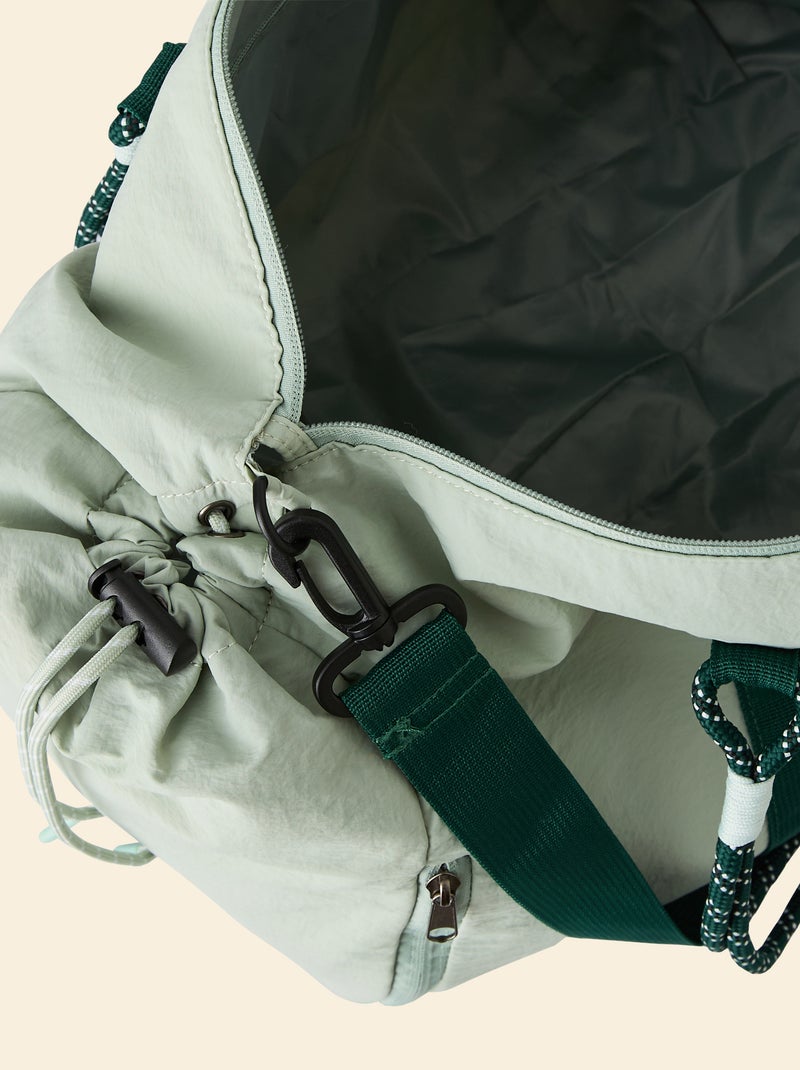 Borsa da sport (ekstract) con tasche esterne e scomparto scarpe Verde - Kiabi
