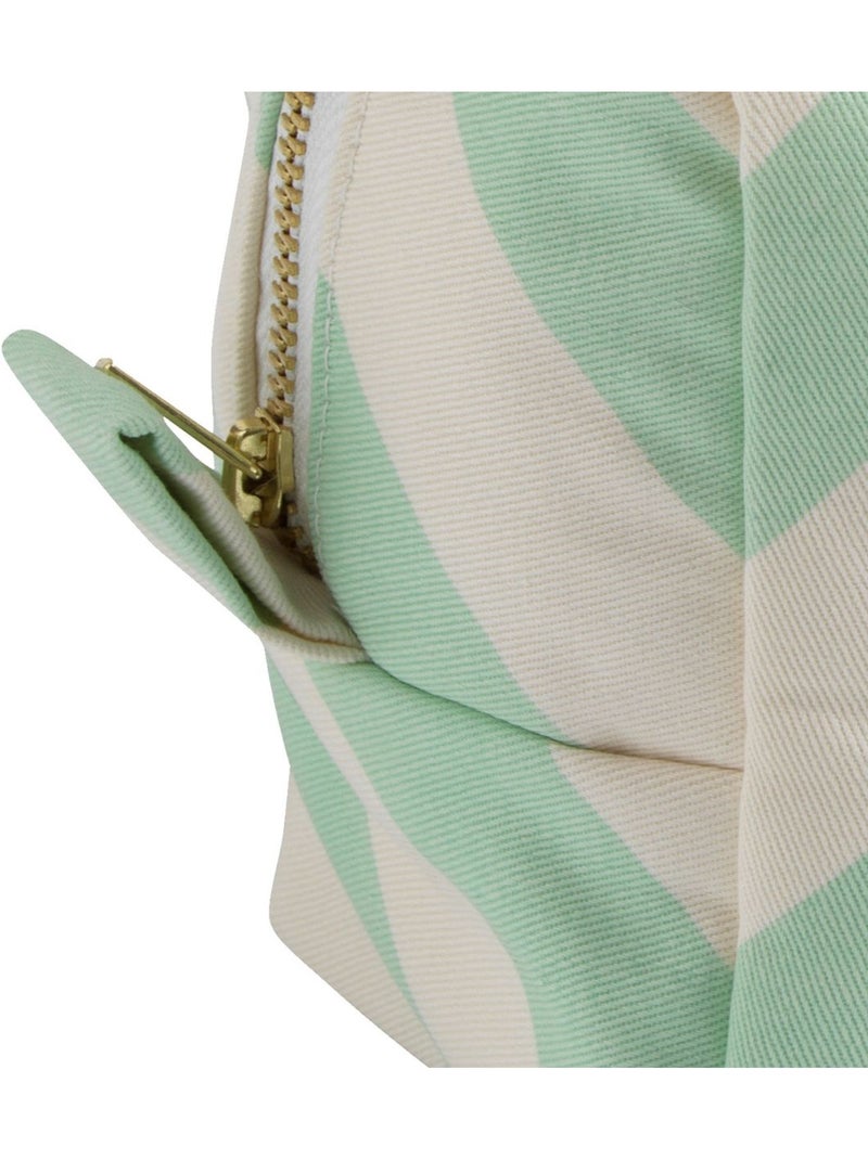 Borsa da toilette in cotone - SAUTHON Verde - Kiabi