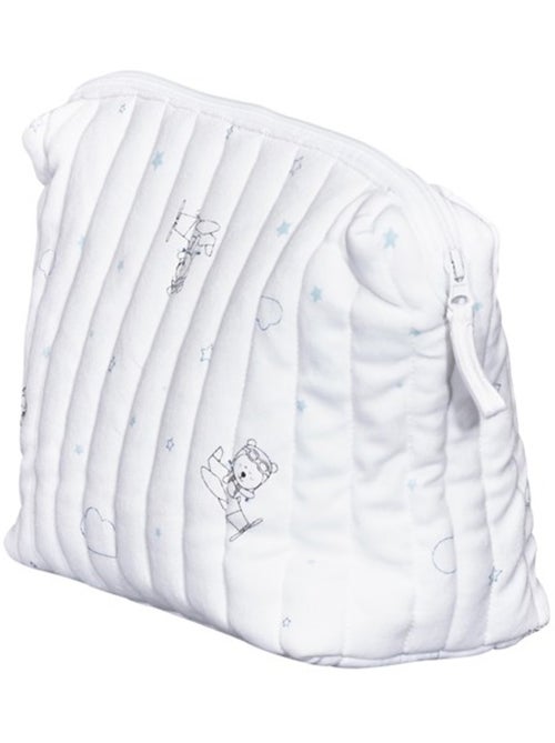 Borsa da toilette in cotone biologico - SAUTHON - Kiabi