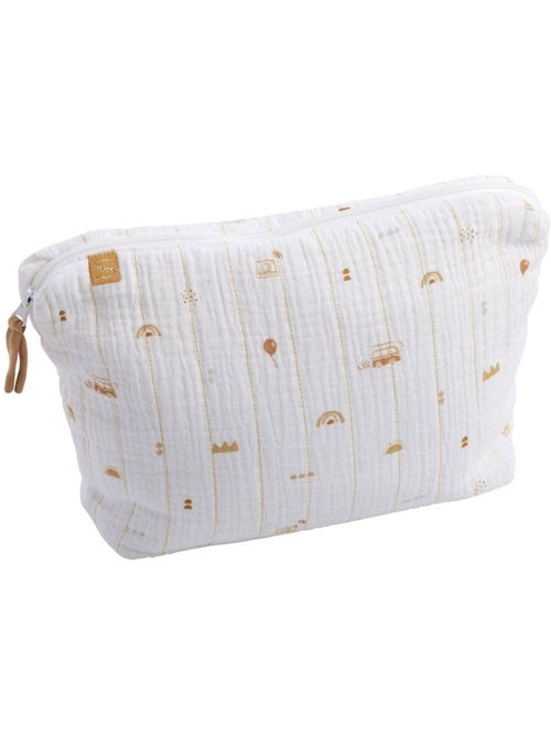 Borsa da toilette in cotone e asciugamano in - SAUTHON - Kiabi