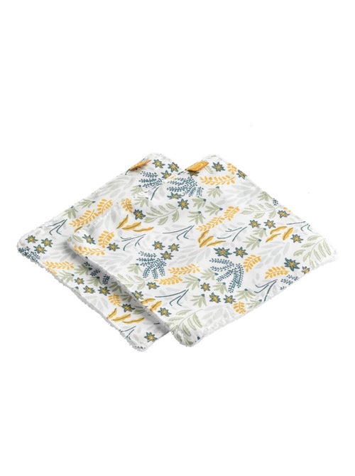 Borsa da toilette in cotone verde - SAUTHON - Kiabi