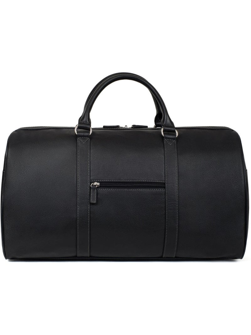 Borsa da viaggio - pelle confort hexagona Nero - Kiabi