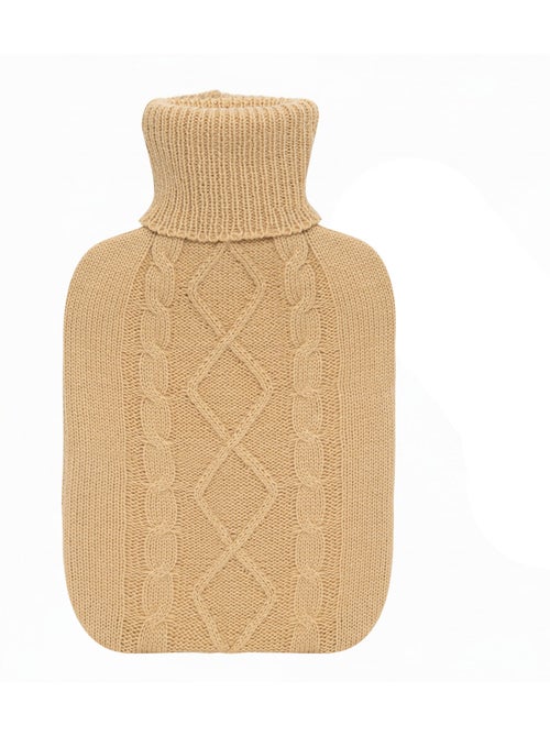 Borsa dell'acqua calda con fodera a trecce - Kiabi