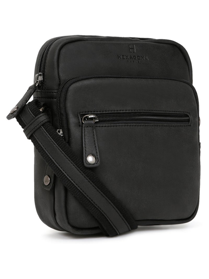 Borsa différence hexagona Nero - Kiabi
