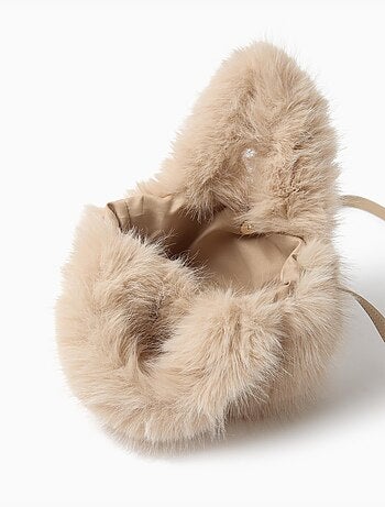 Borsa effetto pelliccia, mo fashion