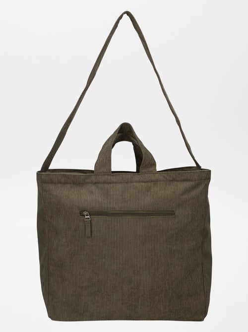 Borsa fasciatoio a coste + tappetino portatile - Kiabi