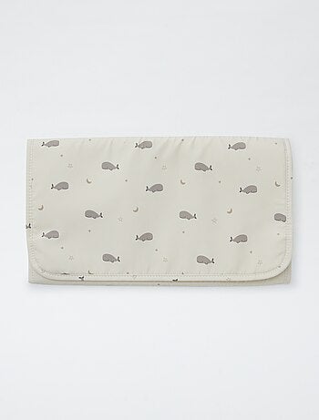 Borsa fasciatoio con stampa e tappetino incluso