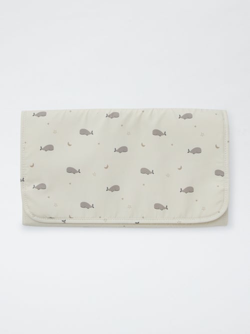 Borsa fasciatoio con stampa e tappetino incluso - Kiabi