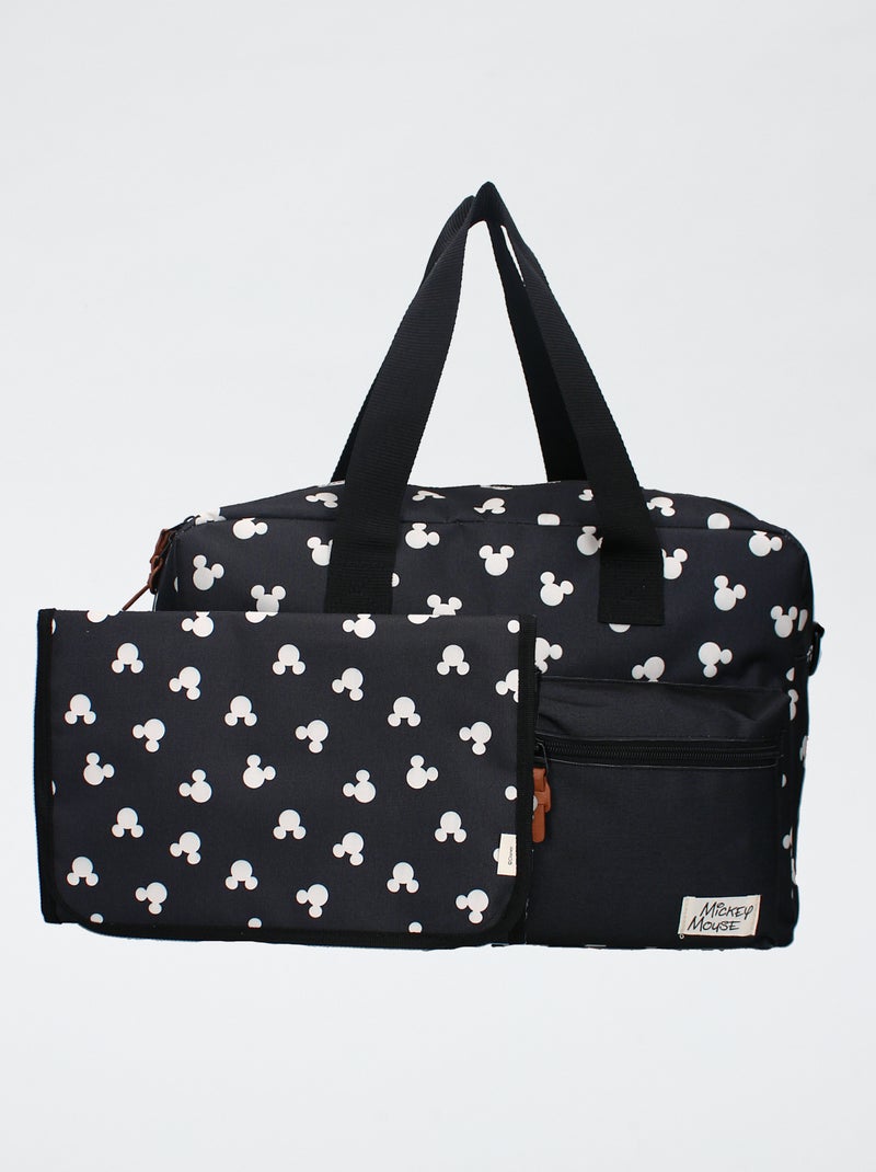 Borsa fasciatoio con stampa 'Topolino' nero - Kiabi