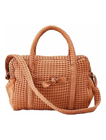 Borsa fasciatoio in cotone goffrato - BB&CO