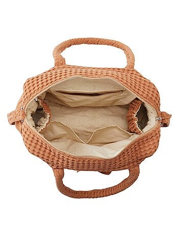 Borsa fasciatoio in cotone goffrato - BB&CO