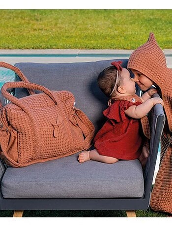 Borsa fasciatoio in cotone goffrato - BB&CO