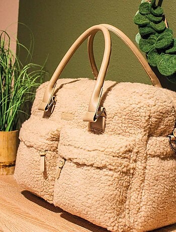 Borsa fasciatoio in sherpa | SEVIRA KIDS