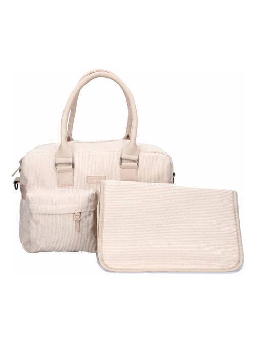 Borsa fasciatoio in velluto a coste con fasciatoio da viaggio | Kidzroom - Kiabi