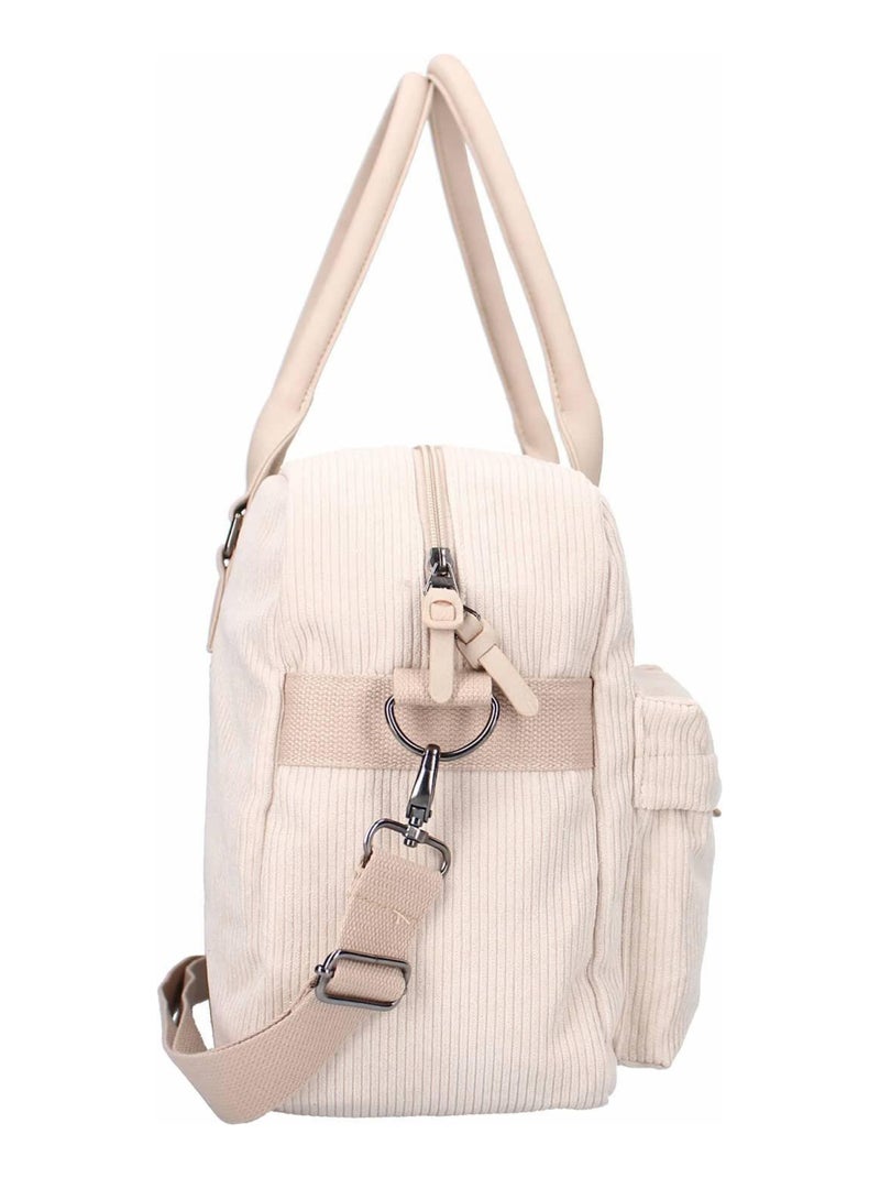 Borsa fasciatoio in velluto a coste con fasciatoio da viaggio | Kidzroom Beige - Kiabi
