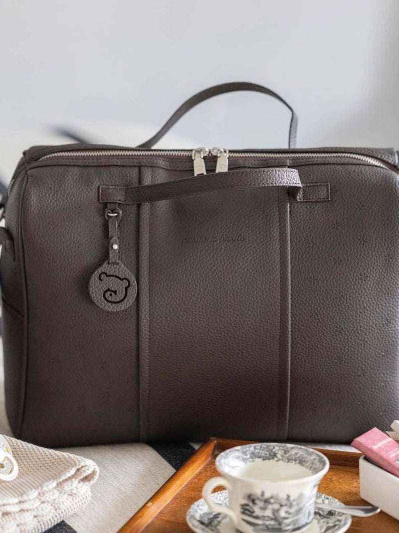 Borsa fasciatoio london | Pasito a pasito Marrone cioccolato - Kiabi